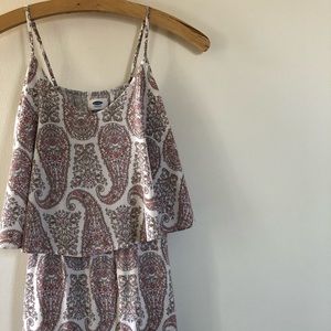 Old Navy Ruffle Top Dress